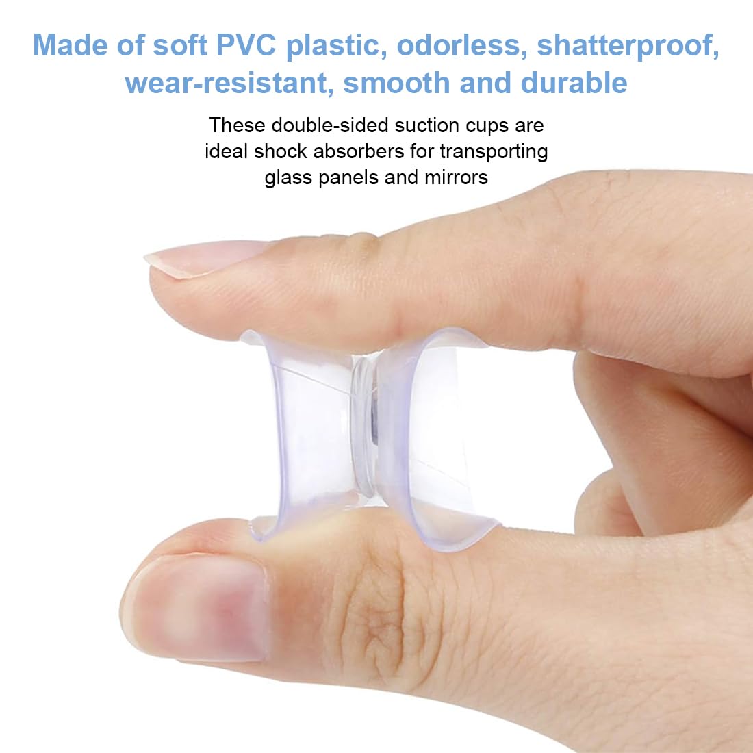 Lot De 10 Ventouses Double Face Pour Plateau En Verre Petites Ventouses