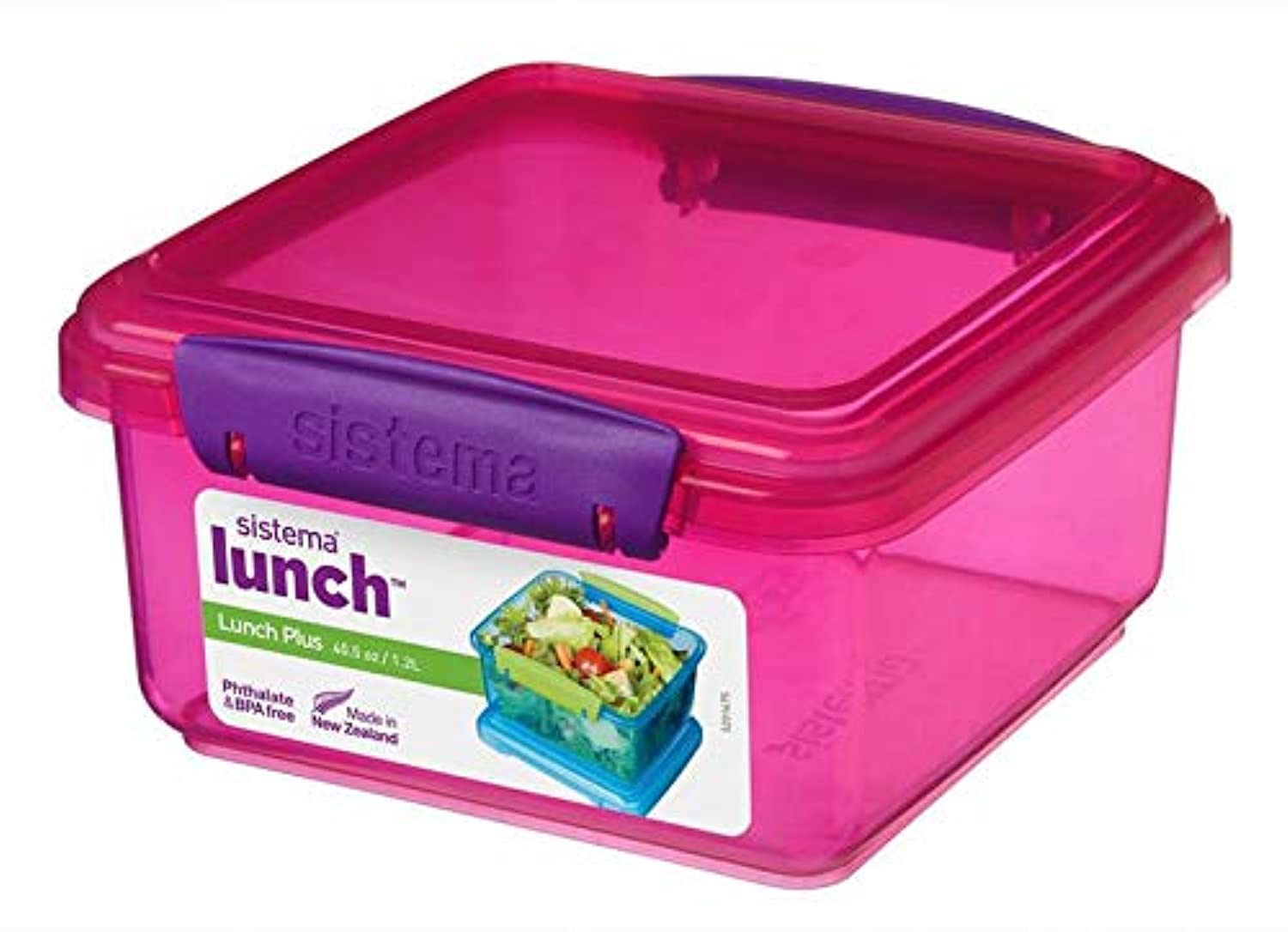 Sistema To Go Storage Jar Pink/Blue/Green/Purple 350 ml