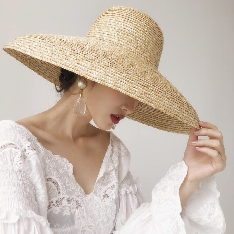 Sombrero para Mujer Sombreros de Playa de Verano Gorra para el Sol de Vacaciones