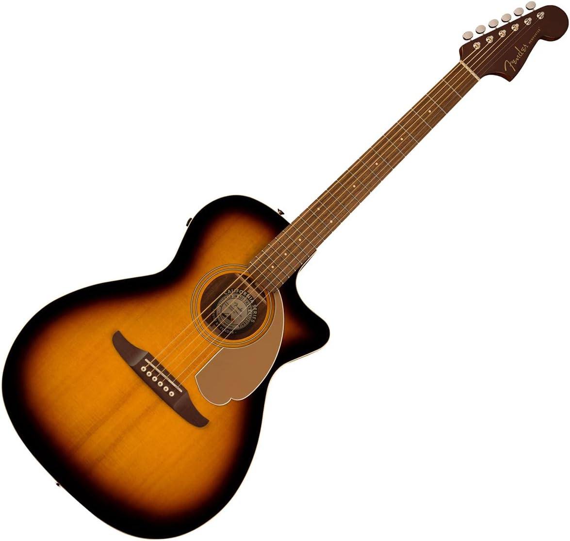 Fender Newporter Player SB エレアコギター トップ単板 California