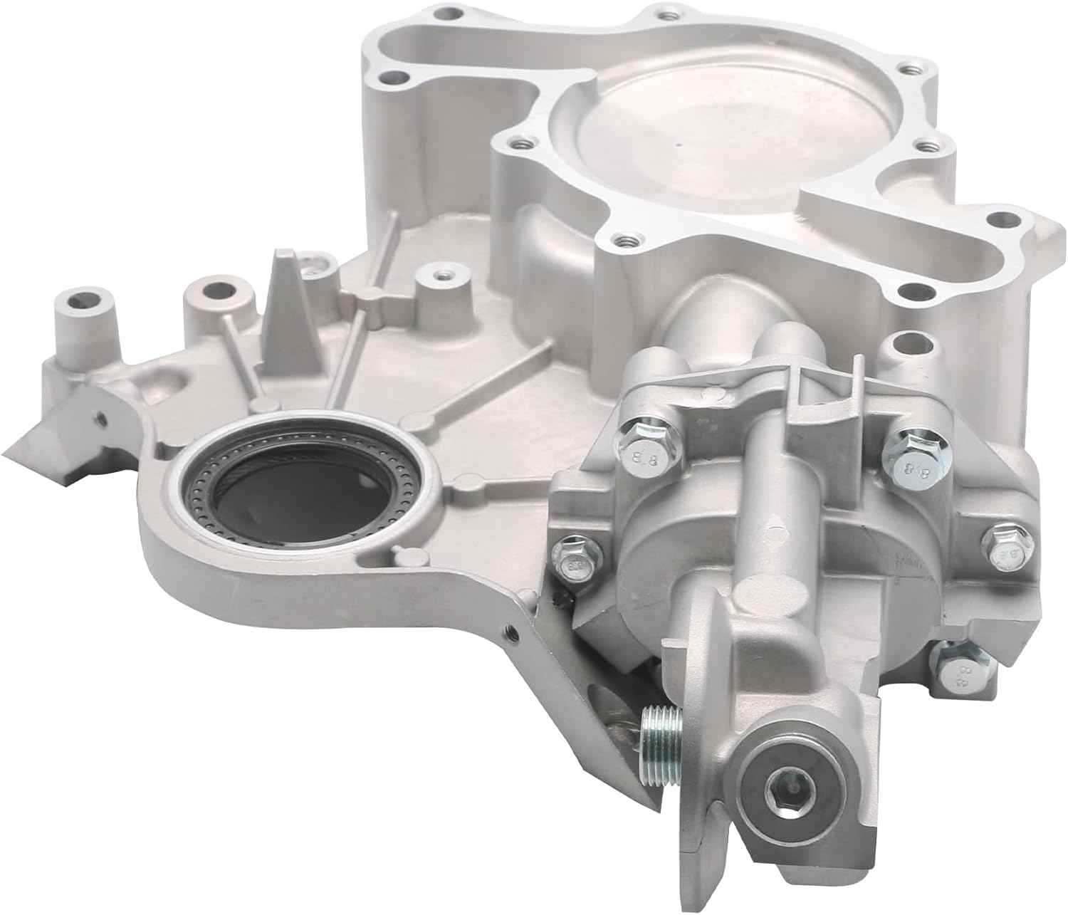 TC232EN Timing Cover with Oil Pump Fits for Ford COUGAR 1996-1997 3.8L / F150 1997-2005 4.2L / VAN E250 1997-2003 4.2L / FREESTAR 2004-2005 / MONTEREY 2004-2005/2003-2004 MUSTANG 3.9L