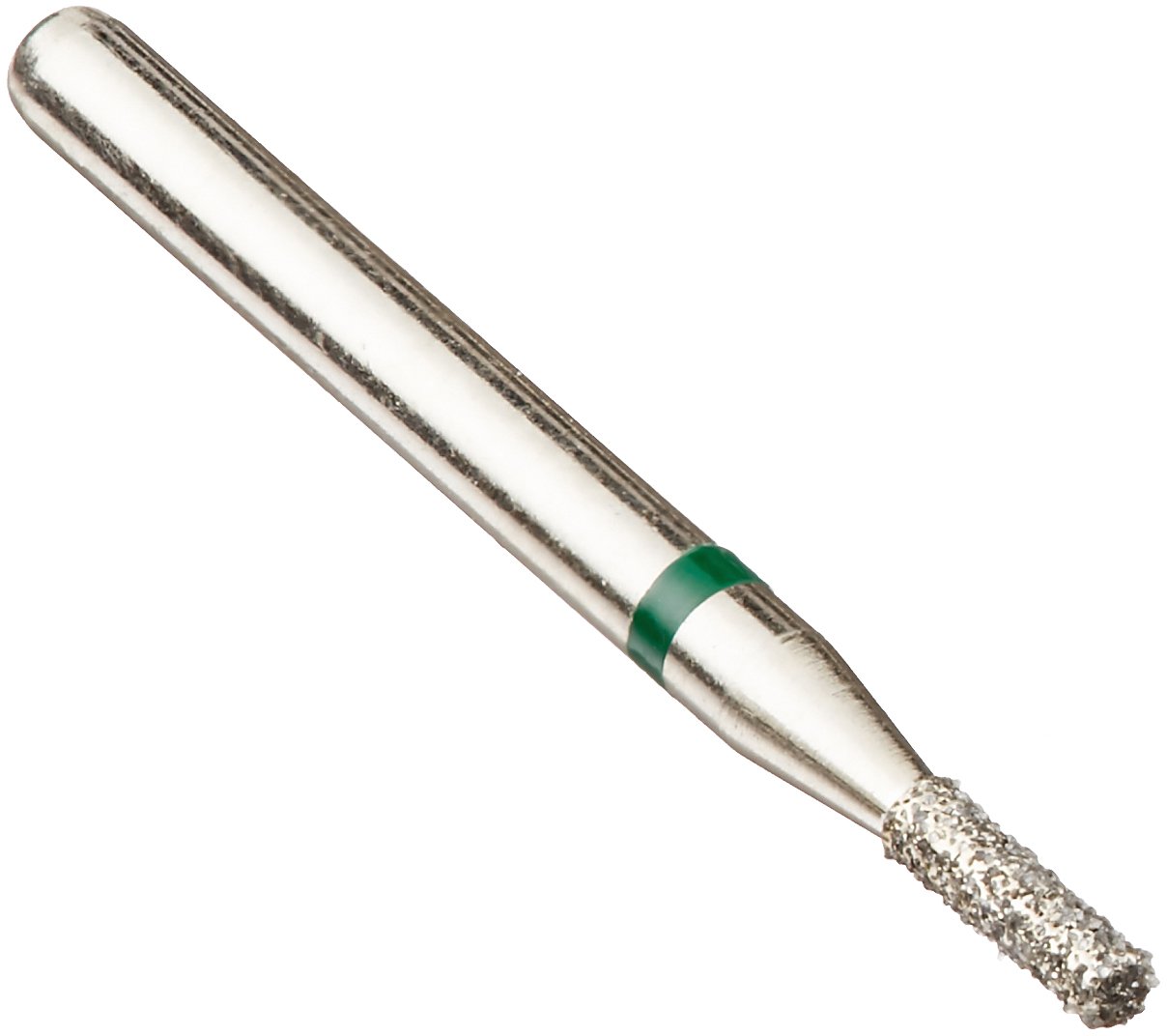 Crosstech Multi-Use Diamond Burs 835/012C (1.2mm head size. 4.0mm head length), Friction Grip Shank, Coarse, Flat End Cylinder (Pack of 5)