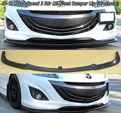 MS Style Front Lip (Urethane) Fits 10-13 Mazda MazdaSpeed 3 5dr