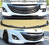 MS Style Front Lip (Urethane) Fits 10-13 Mazda MazdaSpeed 3 5dr