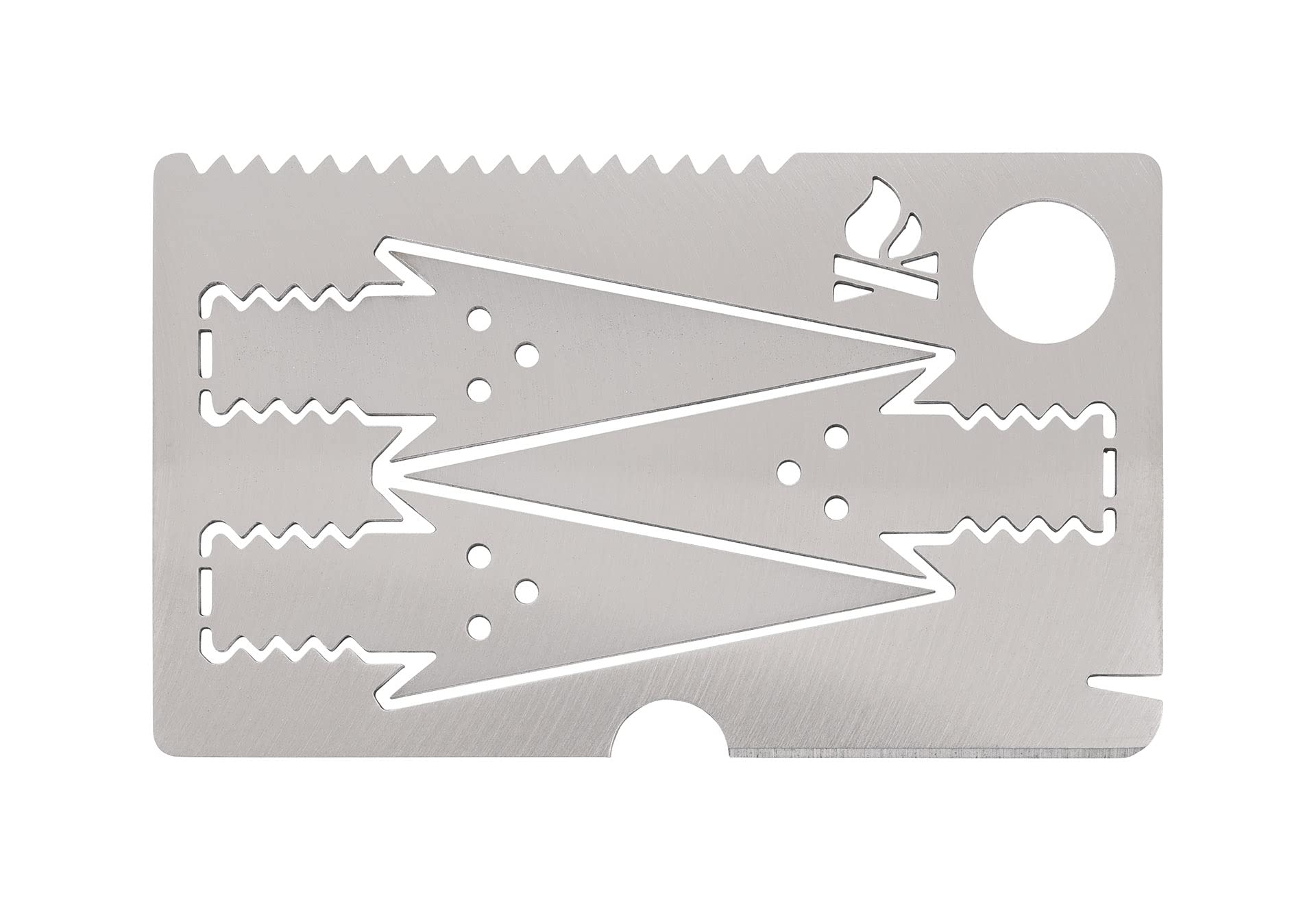 Bushcraft Essentials Survival-Pfeilkarte Multifunktionales Survival-Tool