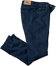 ATLAS FOR MEN - Jean Homme Regular - Jeans Stretch - Coupe Droite - Pantalon Homme - Disponible en Grandes Tailles