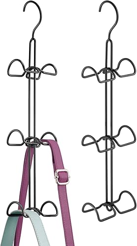 Miniatura 1 de mDesign - Organizador de metal para colgar en el armario