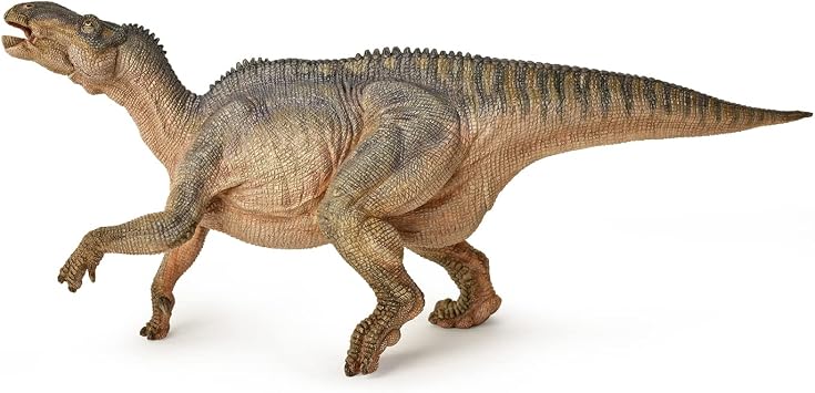 Papo - Realistic Iguanodon Dinosaur Figure - Ages 3+ Dinosaurs Collection - Educational Play Herbivorous Dinosaur - Gift Idea Toy for Girls and Boys