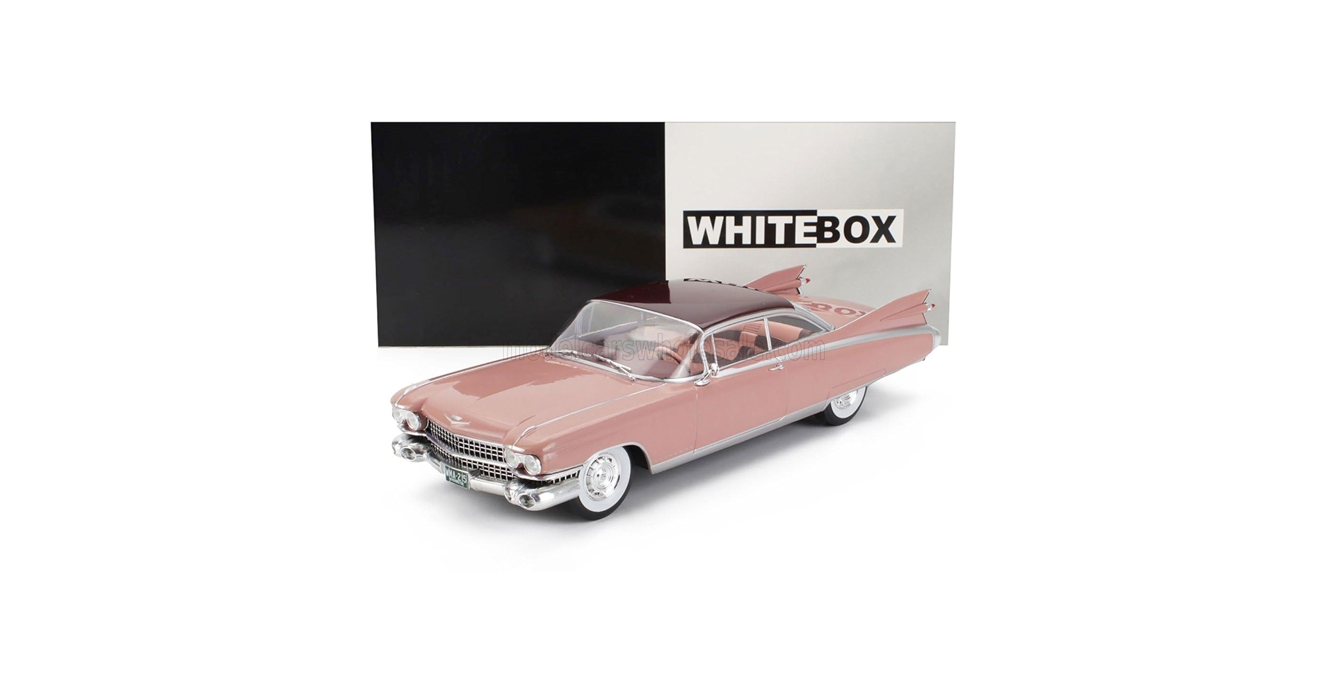 1/24 1959キャデラック・エルドラド ミニカー ピンク 新品 Amazon | WHITEBOX キャデラック エルドラド ミニカー 1/24