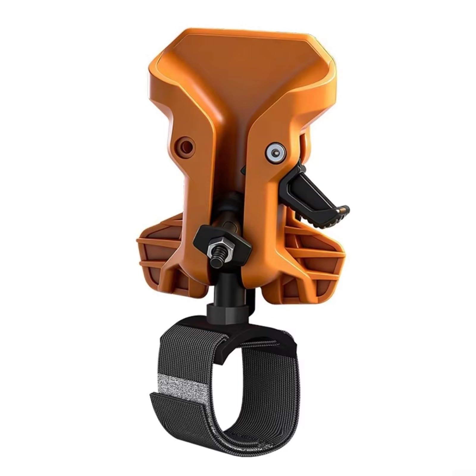 Gancio per trapano a sgancio rapido, gancio per attrezzi con blocco automatico, clip porta trapano senza fili, gancio per martello resistente, cordino portatile per utensili elettrici (giallo)