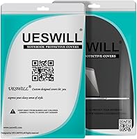 Vista 8 de UESWILL Funda rígida mate 3 en 1 compatible con MacBook Pro (Retina, 13 pulgadas, finales de 2012/2013/2014/principios de 2015), modelo A1425 / Negro
