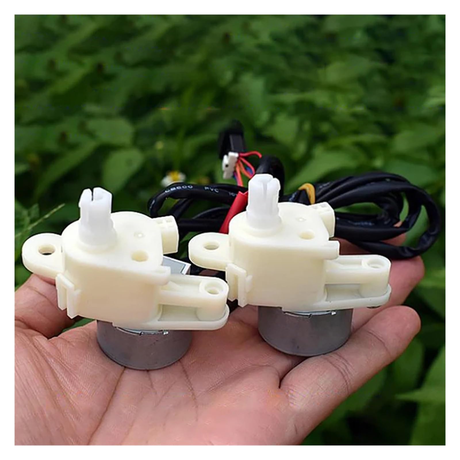 AARTERZZA 1 Pair 4-Phase 5-Wire DC12V 30MM Stepper Electronic Starter, Valve Electronic Starter, Double Reduction Gearbox Stepping Motors