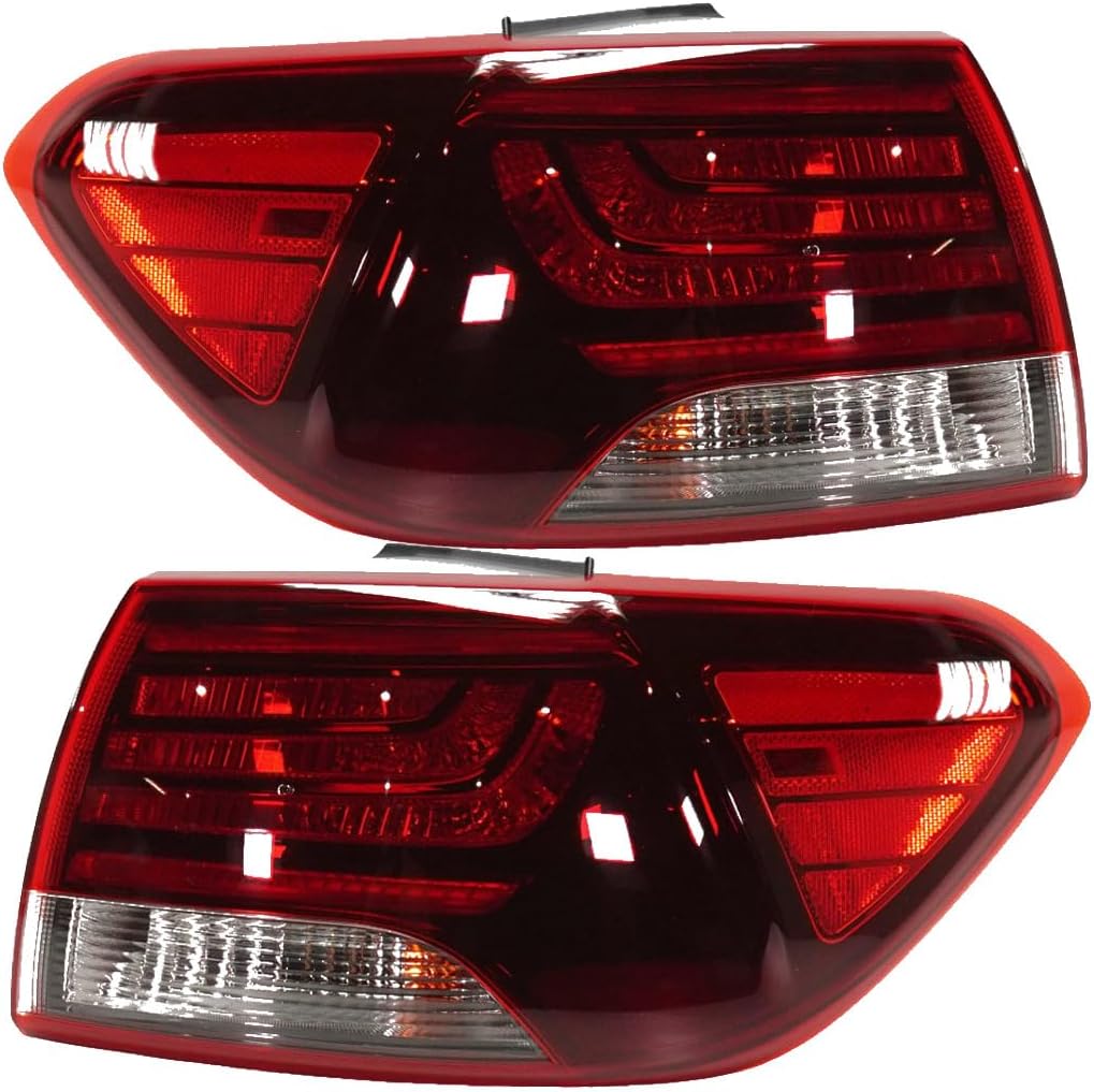KarParts360 For Kia Sorento 2019 2020 Tail Light Assembly Driver Side | Outer Bulb CAPA For KI2804154 | 92401 C6500