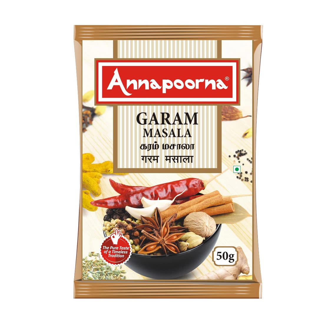 Annapoorna Garam Masala, 50 Grams Pack of 4(200gm) (B06XTB92TB) Amazon Price History, Amazon Price Tracker
