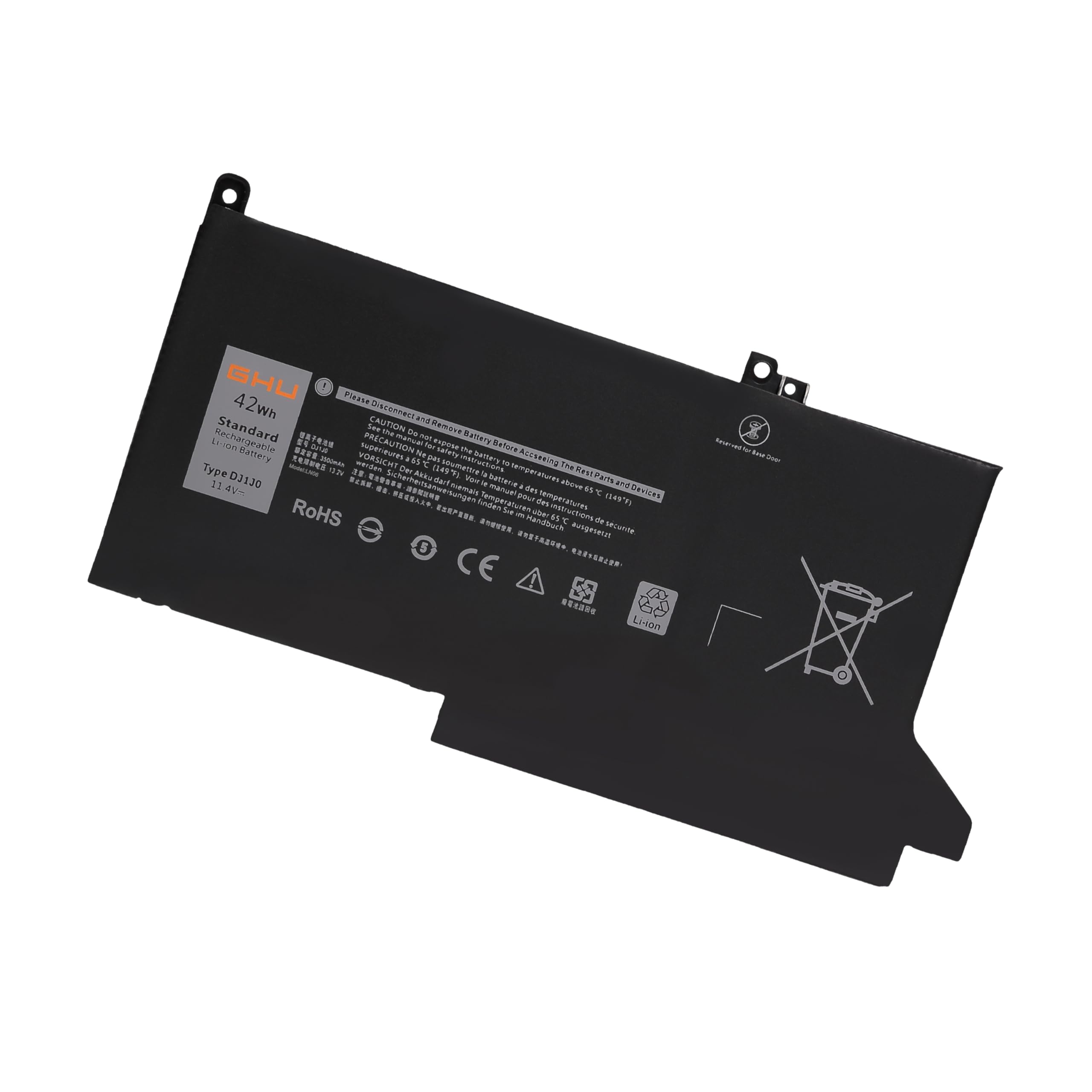 Indmird F3YGT Laptop Batería Para DELL Latitude 12 7000 7280 7290 13