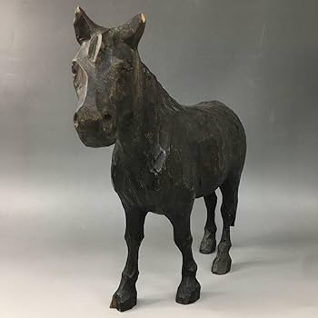 楠製 細工彫り『馬』一刀彫り置物 オブジェ 高さ22cm★時代物★ 2025年最新】一刀彫 馬の人気アイテム - メルカリ