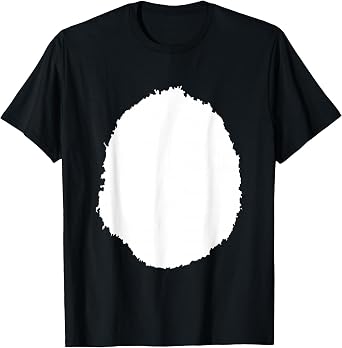 White Panda Belly | Cute Polar Bear Halloween Costume T-Shirt