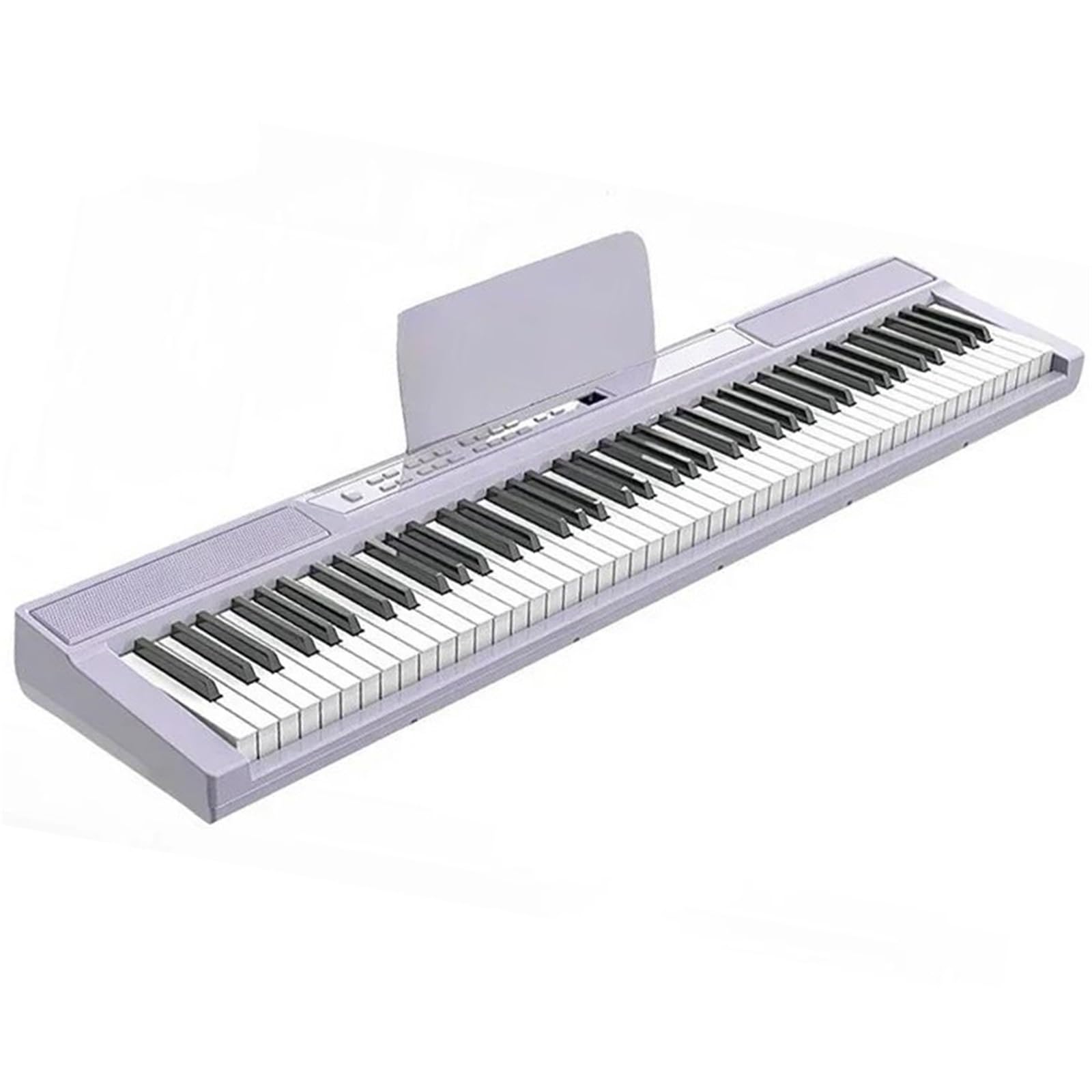 Pianino Elektroniczne 88 Klawiszy Klawiatura Dla Początkujących Przenośne Profesjonalne Wydajność(Type5 Purple)
