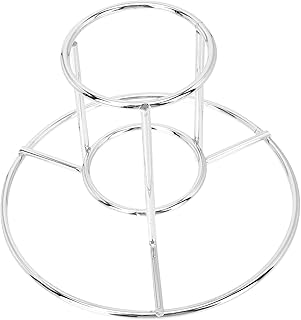 Angoily 1Pc Galvanoplastia Rack De Frango Assado Assadeira De Forno Rack De Grelha Ao Ar Livre Grelha De Forno Suporte De Frango Para Churrasco Rack De Frango Perna De Frango Rack De Asa