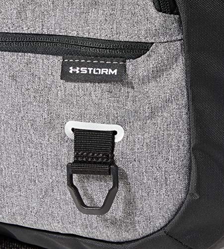 Under Armour Adult Undeniable Duffle 4.0 Gym Bag , Graphite Medium Heather (040)/Black , Small