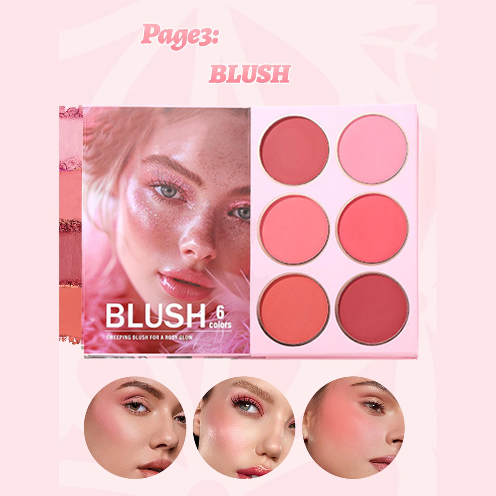 Per Il Trucco Con Glitter Illuminante a 6 Colori | Palette di Ombretti in Stile Libro con 24 Colori per Donne e Ragazze, Ideale per Viaggi, Feste, Uso Quotidiano e Palco