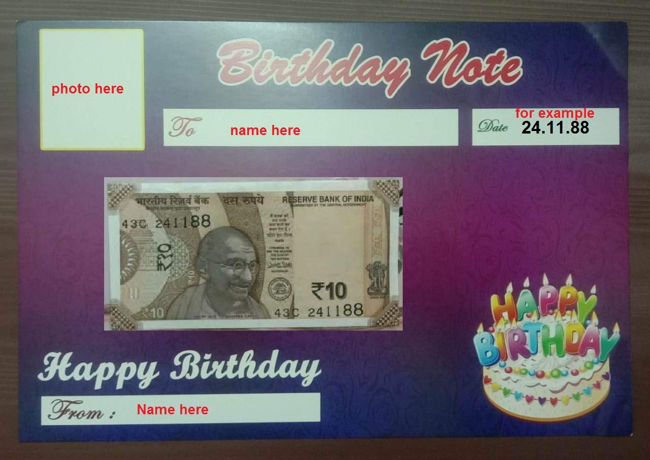 Educational Gift Birthday Date Currency for Gifting to Near Dear-image-41