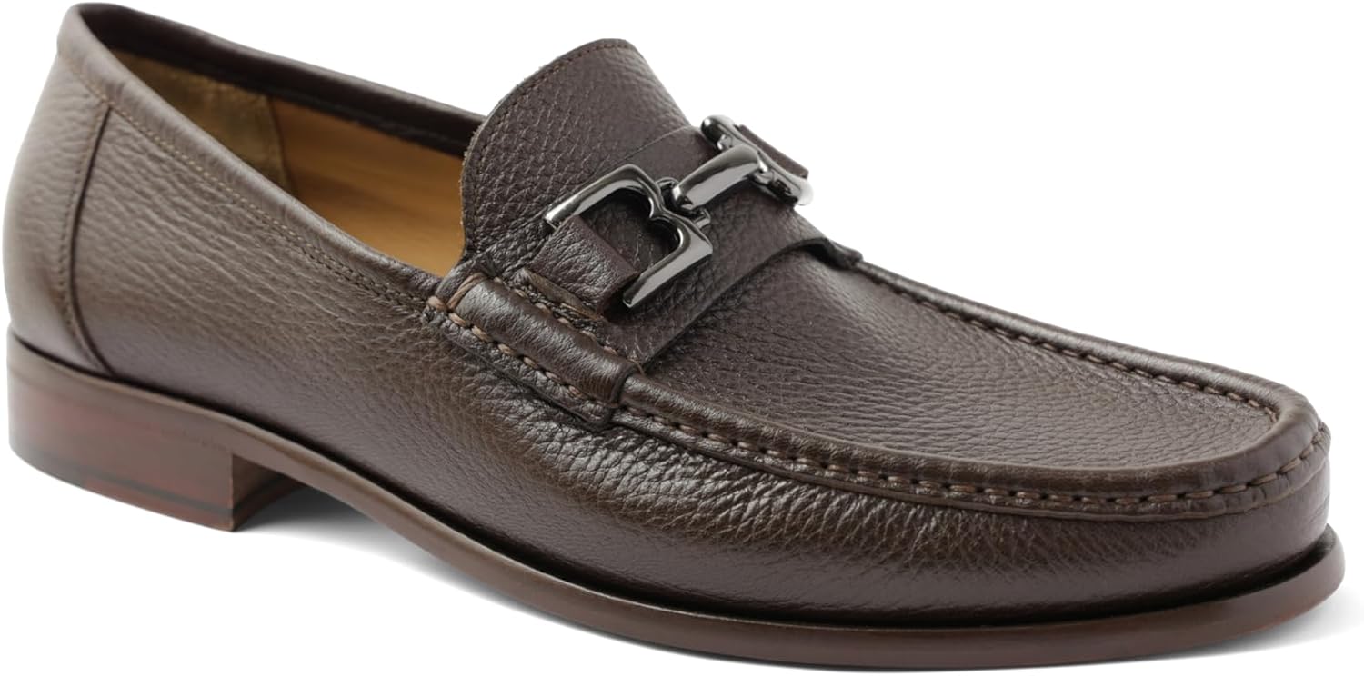 Buy Bruno Magli Trieste Men's Leather Loafers at Ubuy Kuwait