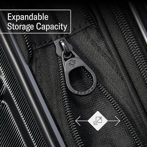 Image of Samsonite Omni 2 Hardside Expandable Luggage with Spinner Wheels, Lagoon Blue, 2-Piece Set (Carry-on /Medium), Omni 2 Hardside Expandable Luggage With Spinner Wheels