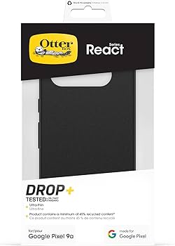 Amazon.com: OtterBox Google Pixel 9a React Series Case - Black