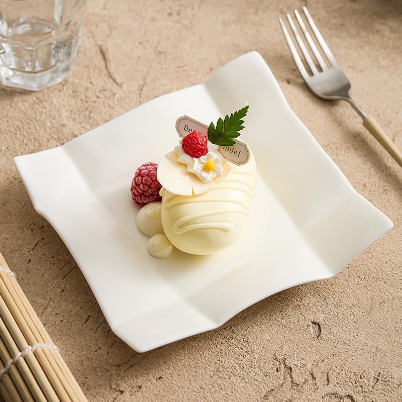 Assiette de nourriture occidentale robuste et polyvalente pour la restauration - 4