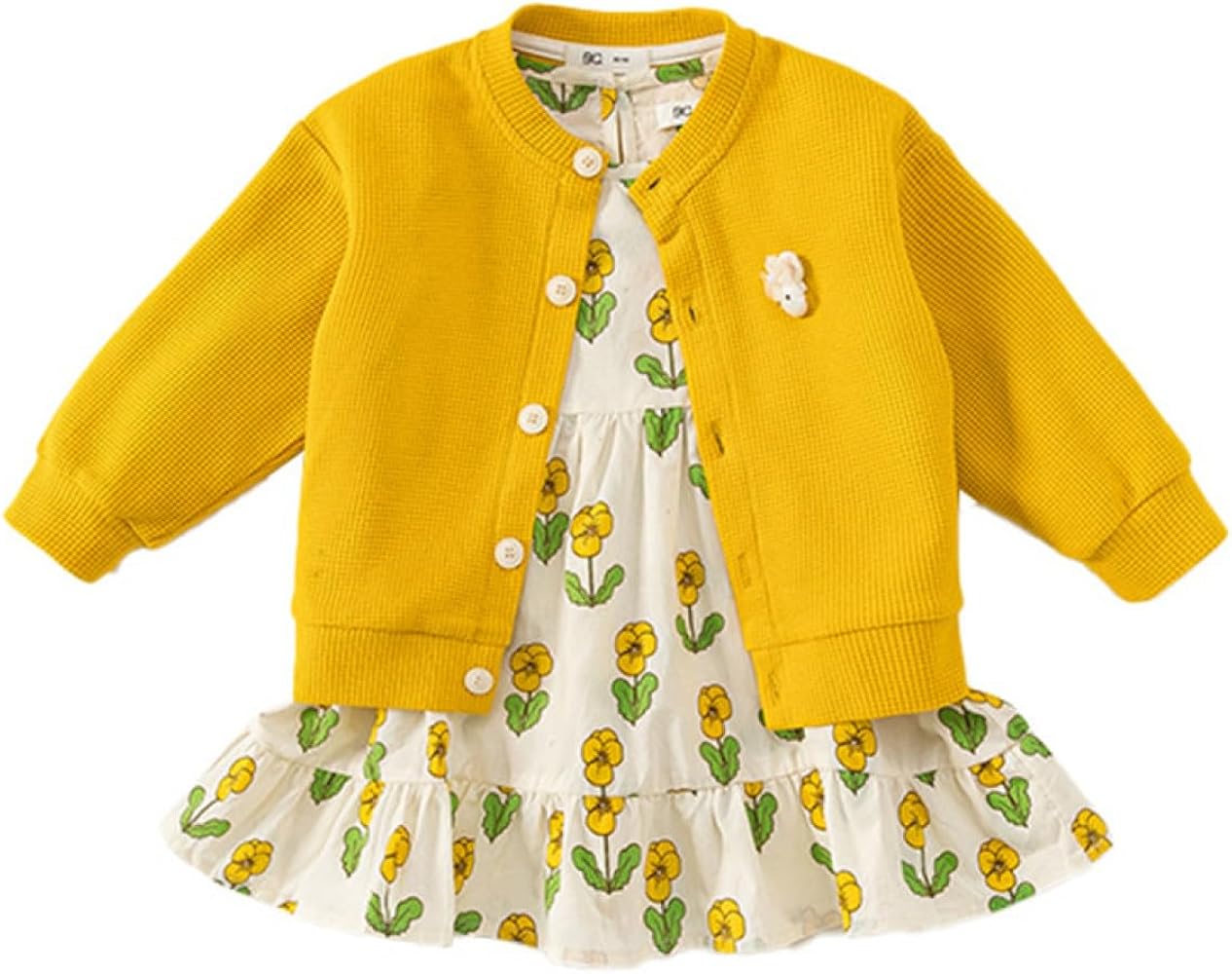 キッズ服 ワンピース・ポロシャツ・カーディガン3点セット キッズ服 ワンピース・ポロシャツ・カーディガン3点セット