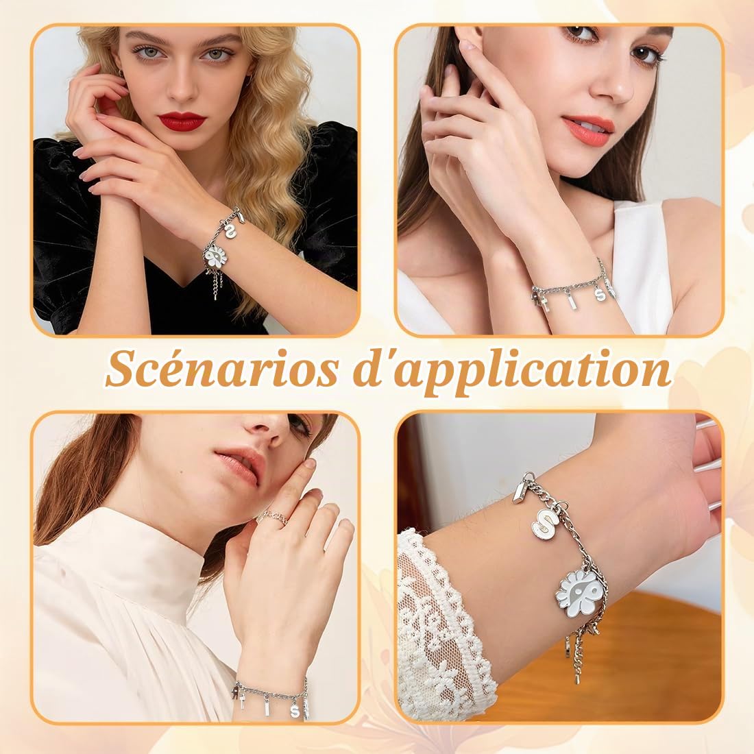 Bracelets Kpop Cortis en Acier inoxydable,Mignon Cartoon,Cadeau Bracelet Bracelets à Ajustable,Kpop Accessoires,Cadeau d'anniversaire pour Les Fans