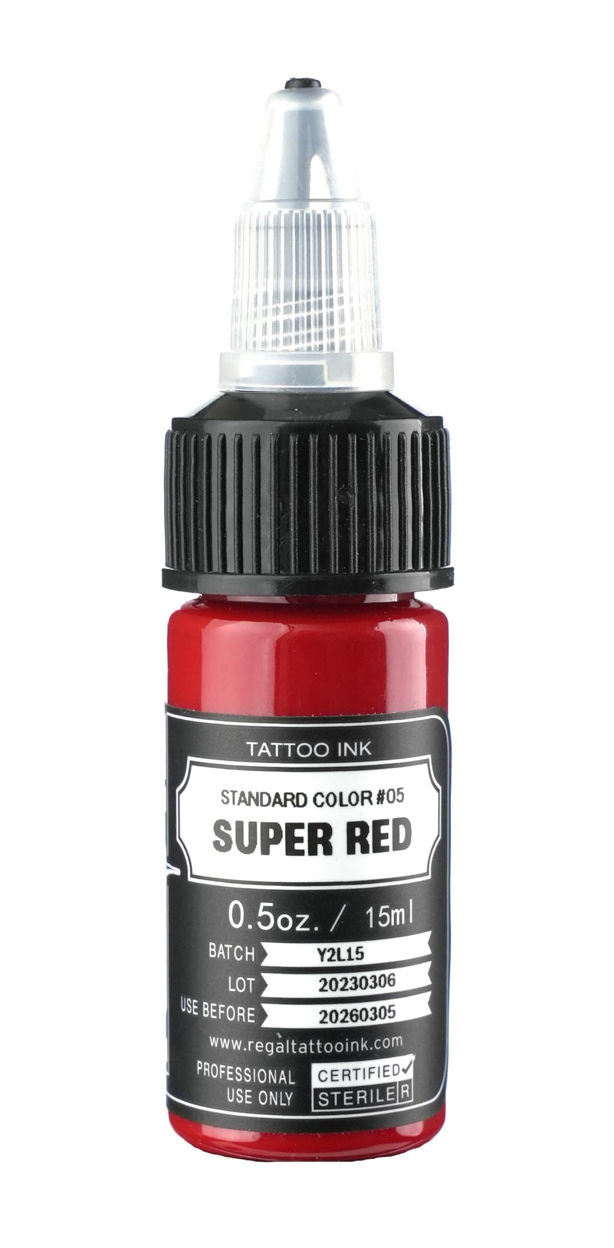 Regal Tattoo Ink (Super Red 1/2oz)