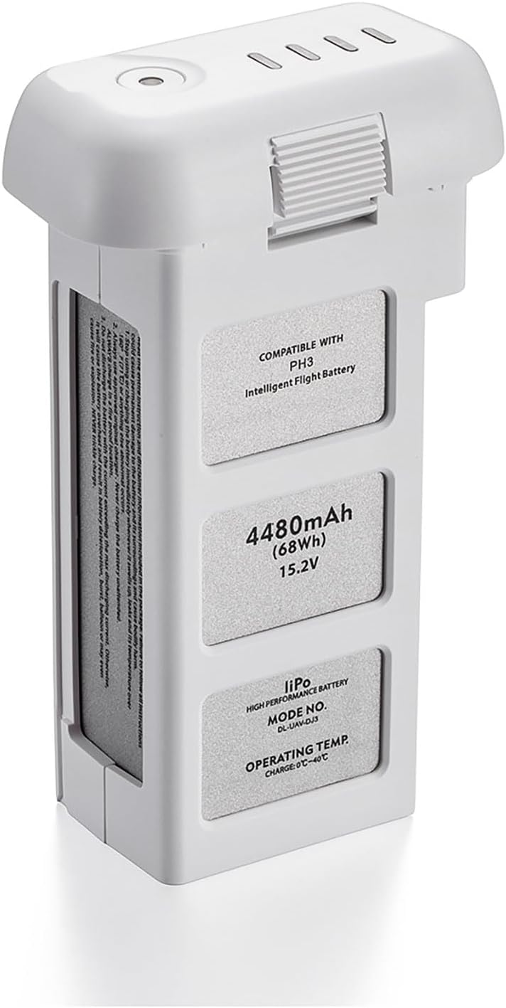 LORDONE Phantom 3 Replacement Intelligent Flight Battery, 4480mAh 15.2V, Compatible for DJI Phantom 3 Standard/Pro/Advanced/4K/SE Drone