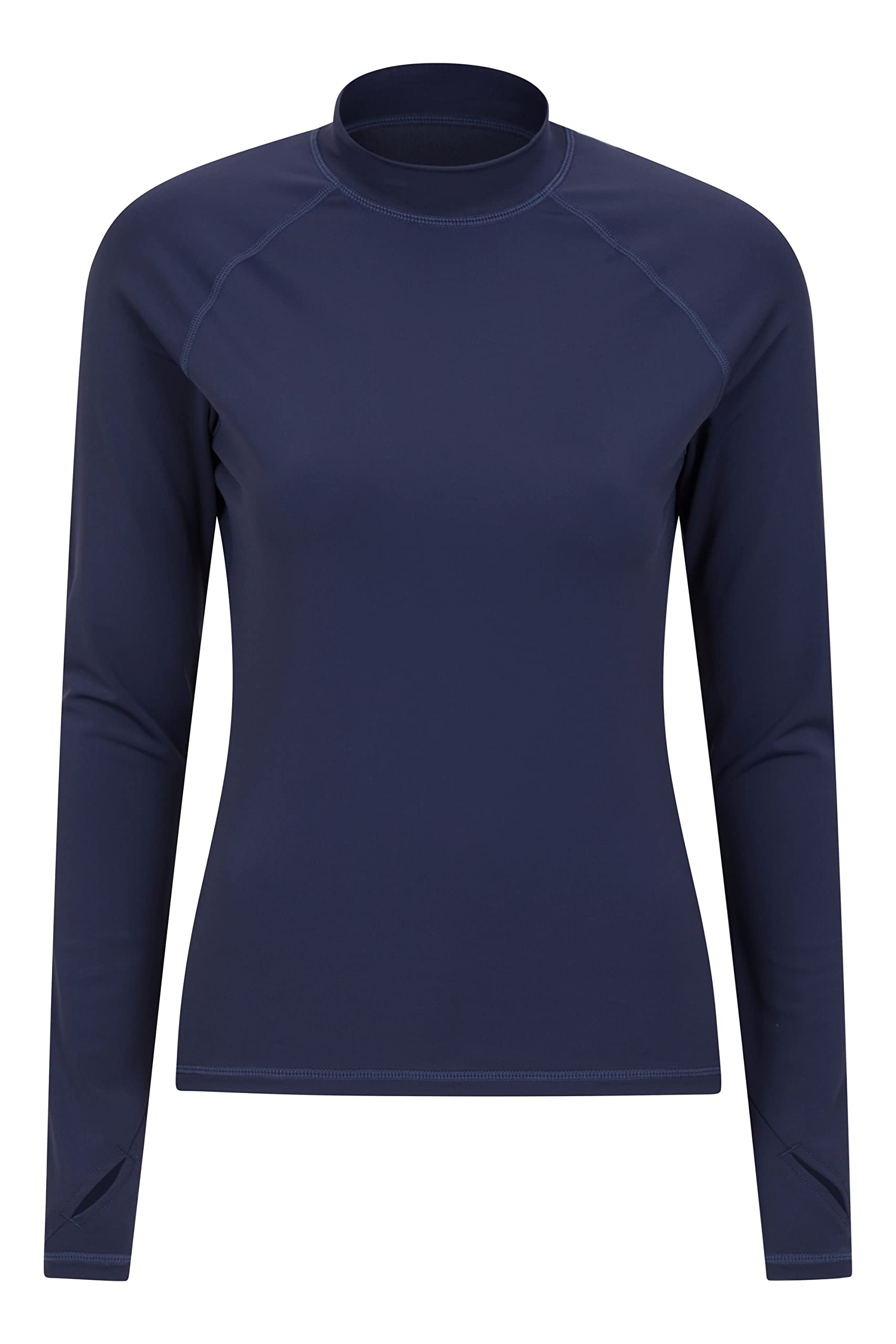 Mountain WarehouseWomens Long Sleeve Rash Vest - SPF50+ Sun Protection Ladies Rash Guard, Quick Drying Rash Top, Flat Seams, Stretchable - for Swimming, Summer