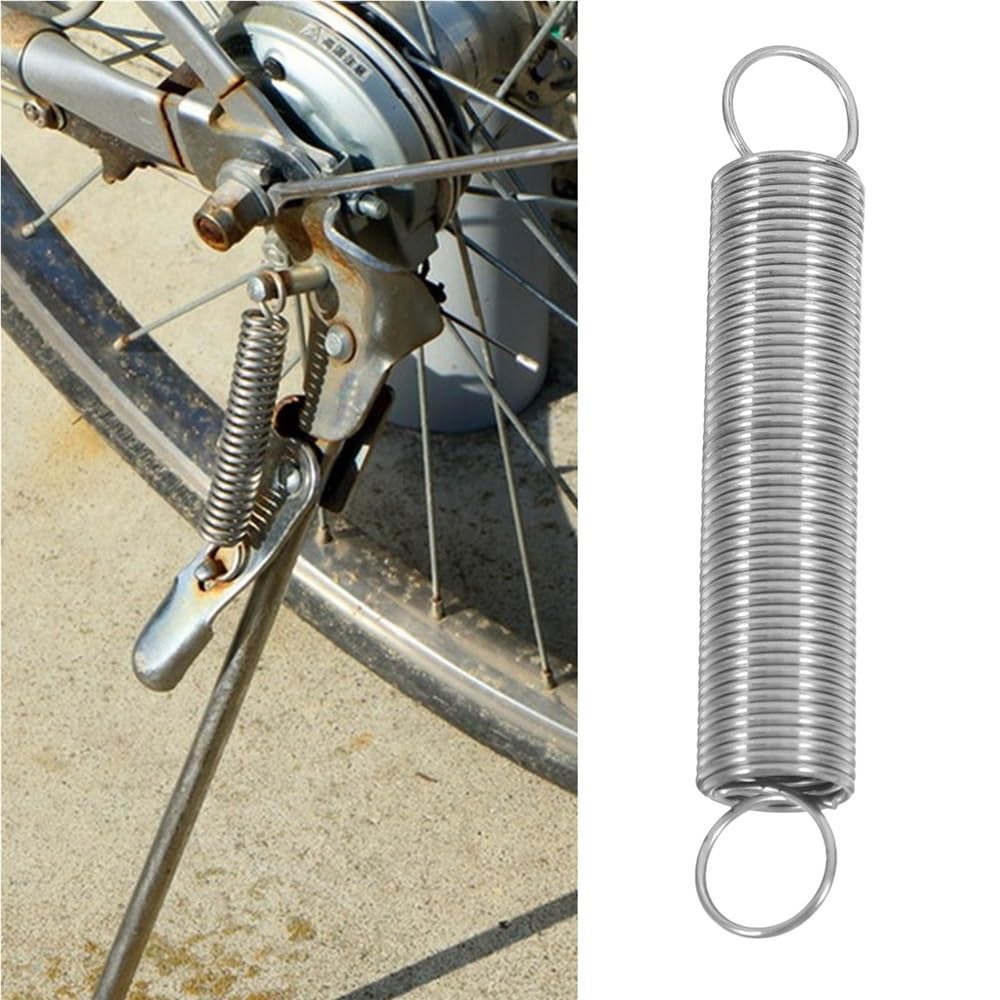 5pcs Stainless Steel Tension Spring Dual Hook Extension Springs Mechanical Compression