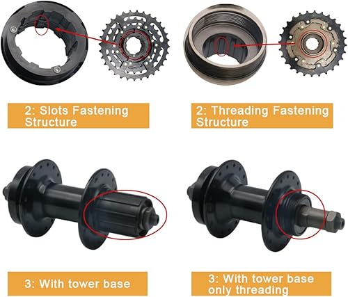 Miniatura 5 de Herramienta de extracción de volante de bicicleta, herramienta de bloqueo de acero aleado, piezas de herramientas de bicicleta compatibles con HG y