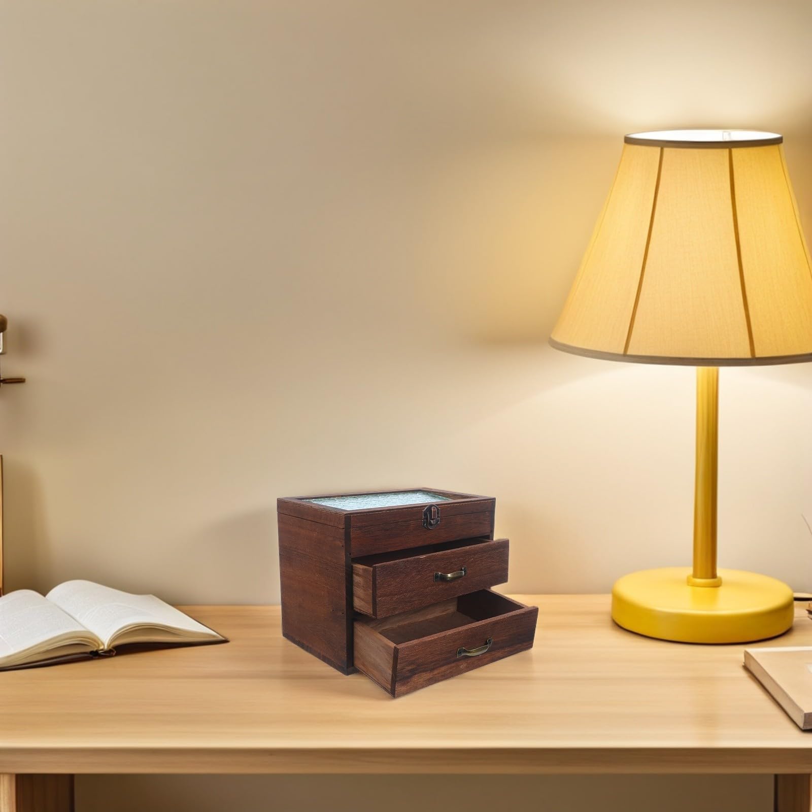 Toyvian Kosmetik Organizer mit Schubladen für Schreibtisch