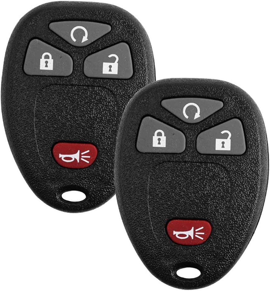 YITAMOTOR Key Fob Compatible for 2007 2008 2009 2010 2011 2012 2013 Chevy Silverado 1500 2500 3500 Keyless Remote Replacement for OUC60270 OUC60221