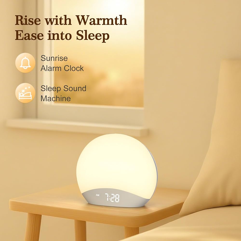 眩暈SIREN 「sunrise-midnight-」 Amazon.com: HAODINGMAI Sunrise Alarm Clock Wake Up Light