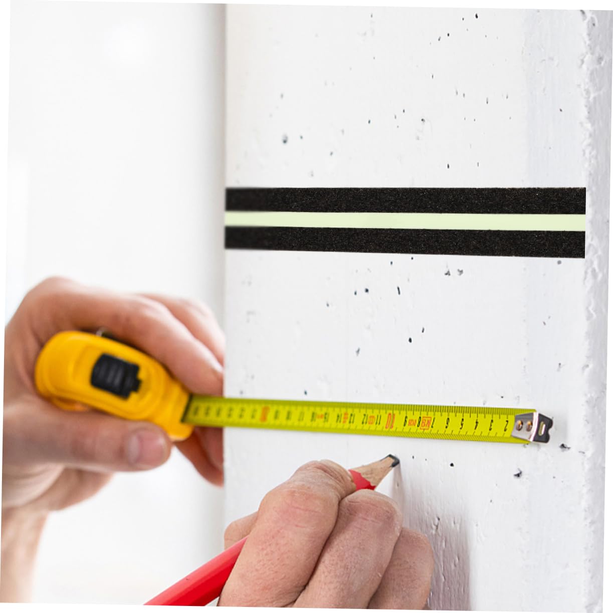 4rollos Cinta Luminosa Antideslizante Para Escaleras y Pasillos Adhesiva y Reflectante Guía De Direcciones Para Seguridad Interiores y Exteriores