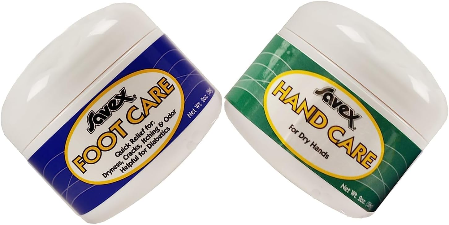 2 Pack Hand & Foot Care Cream for Dry and Itchy Feet and Hands