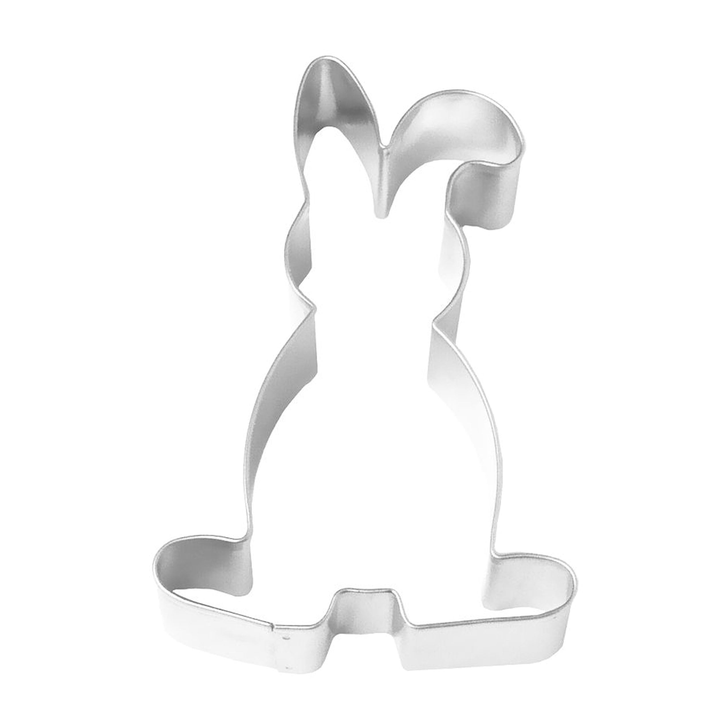 Birkmann 143678 Gingerbread Cookie Cutter Rabbit with Floppy Ear, Grey, 11.5 cm