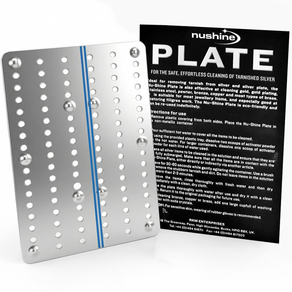 Nushine Plaque de nettoyage magique (grande taille 23 x 15,4 cm) – Nettoie rapidement de nombreux articles à la fois ! Réutilisable plusieurs fois, pas de produits chimiques agressifs. Besoin de laver