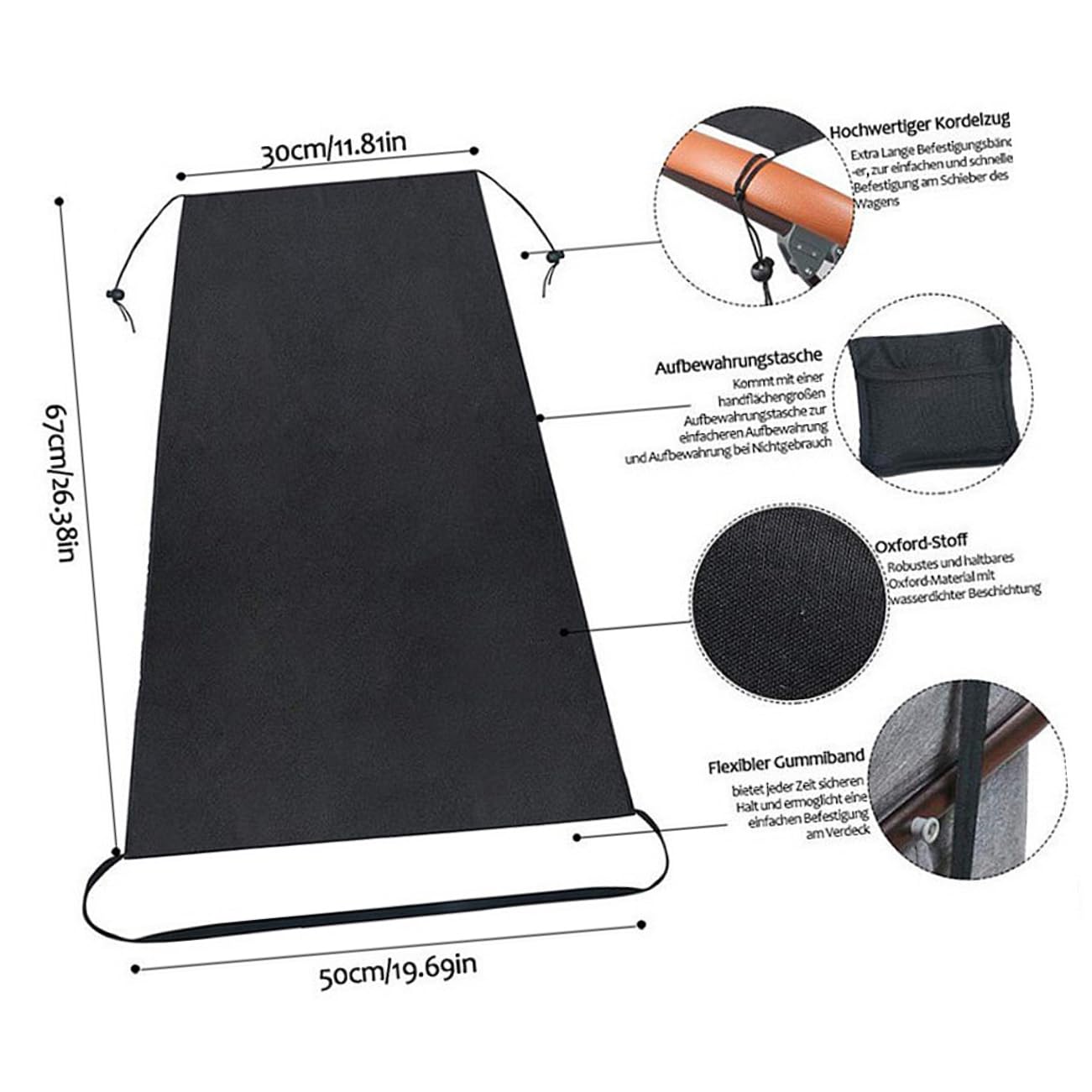 GLSTOY Shade for Stroller 1pc Stroller Shading Cover Uv Protection Nursing Accessory