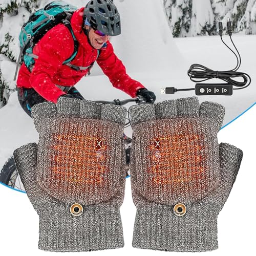 Guantes de calentamiento para trabajo al aire libre y oficina 3
