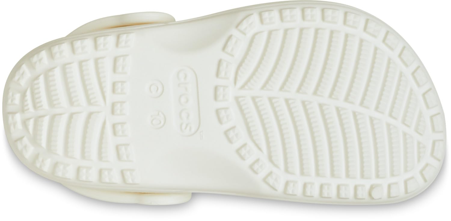 Crocs Zuecos clásicos Unisex para niños con diseño Floral Recortado