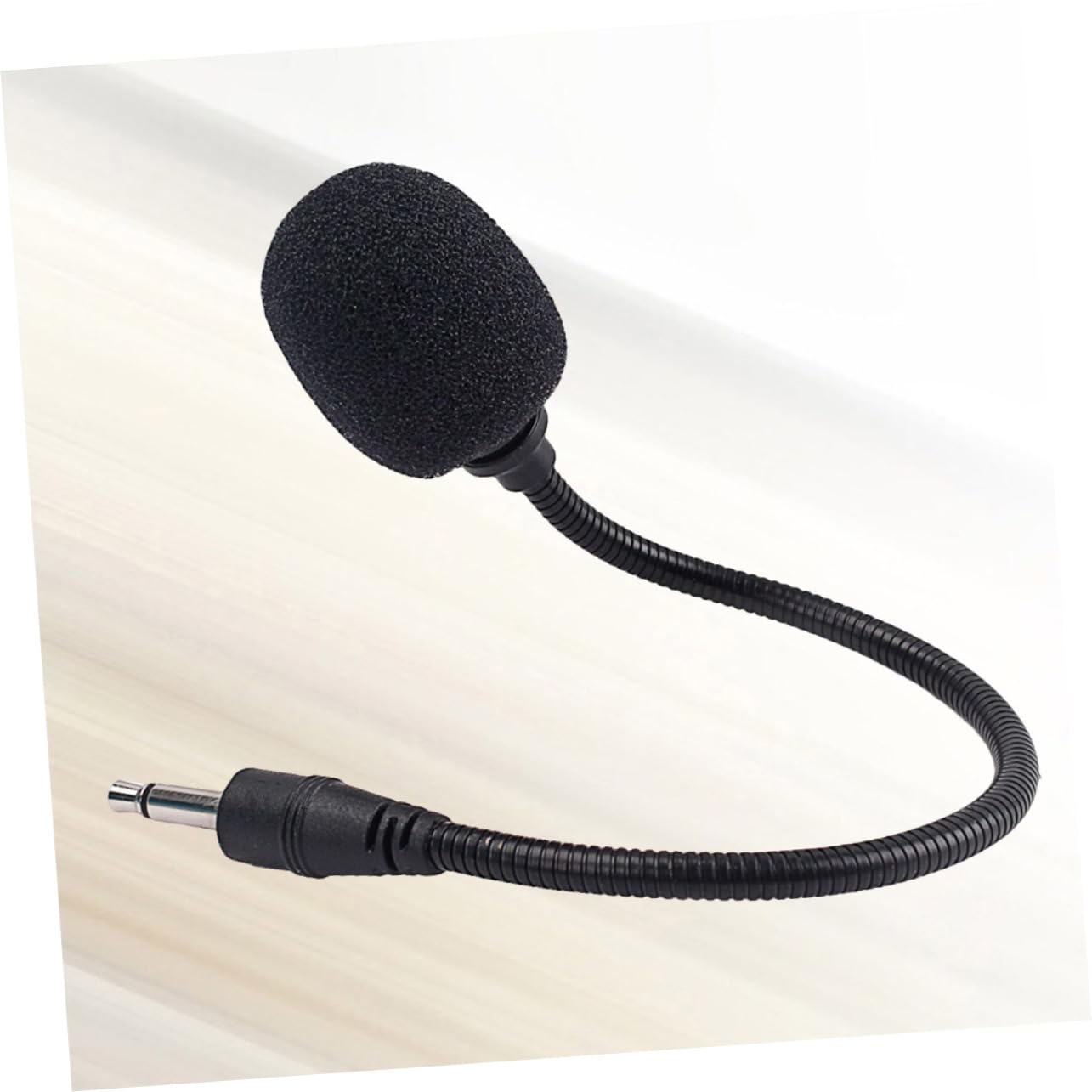 NULYLU 3.5mm Mini Condenser Mic Plug Omnidirectional Recording for Musical Instruments Stage Worship