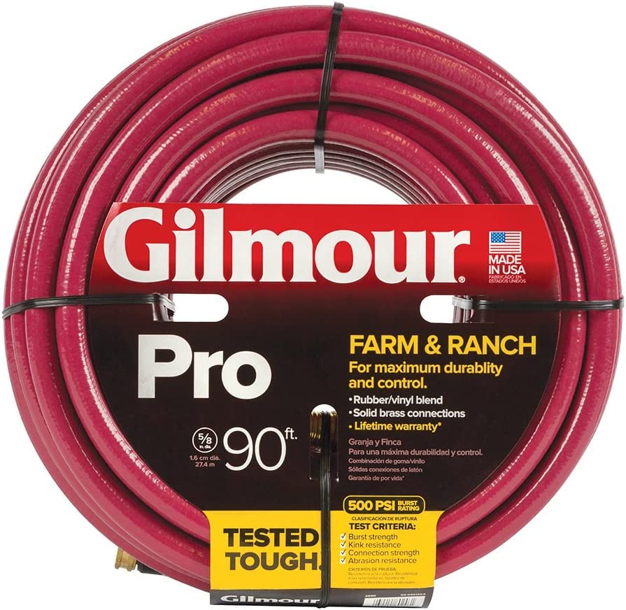 Gilmour 29058090 Six-Ply Farm and Ranch Hose - 90 ft.