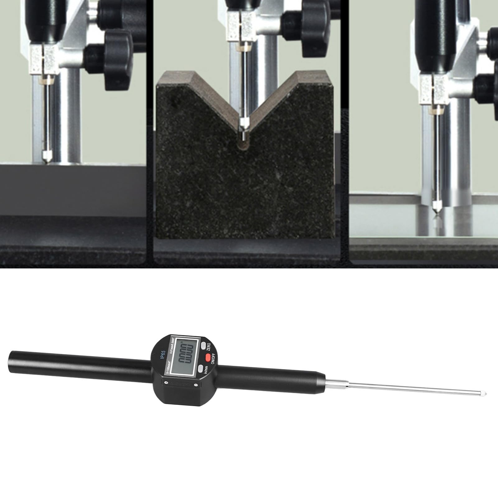 Elektronische Digitale Messuhr, Fein Verstellbar, Langer Arm, Messgerät, Messgerät, Messuhr, IP65, Hohe Genauigkeit, 0 Bis 100 Mm Bereich, Professionelle Messuhr